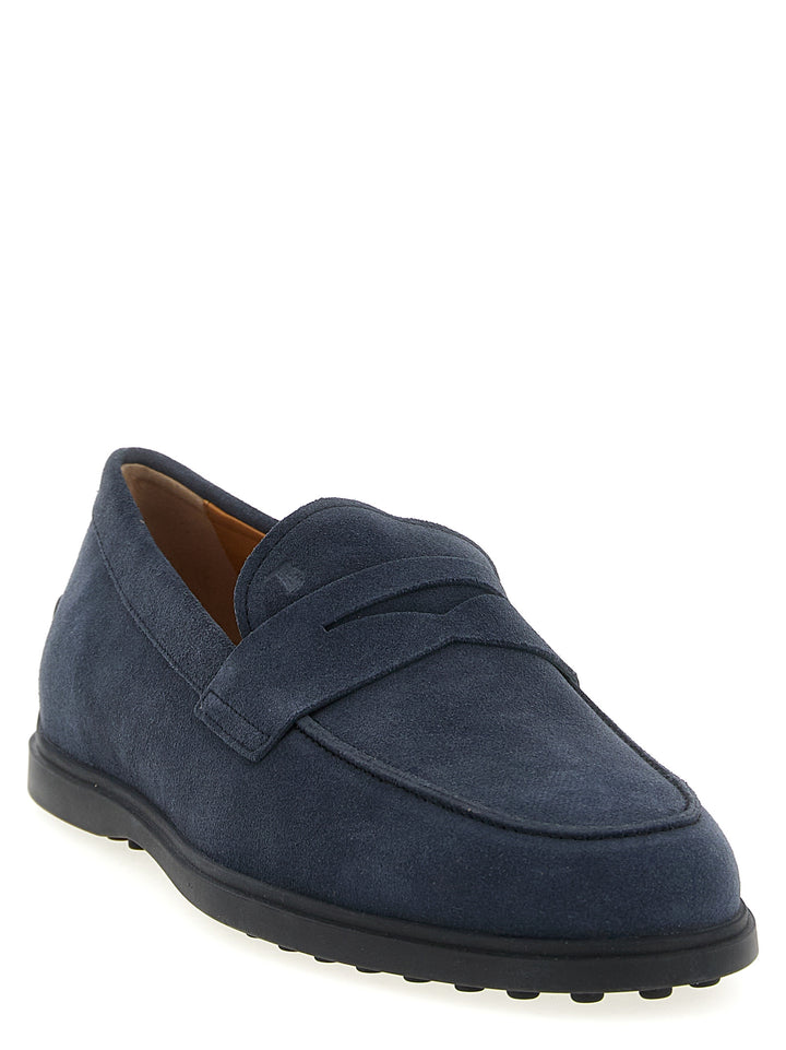 Tod'S Gomma Loafers - Blue | 73a71c99f8f545a1c64ca1ad00f903f0b0d6af5e