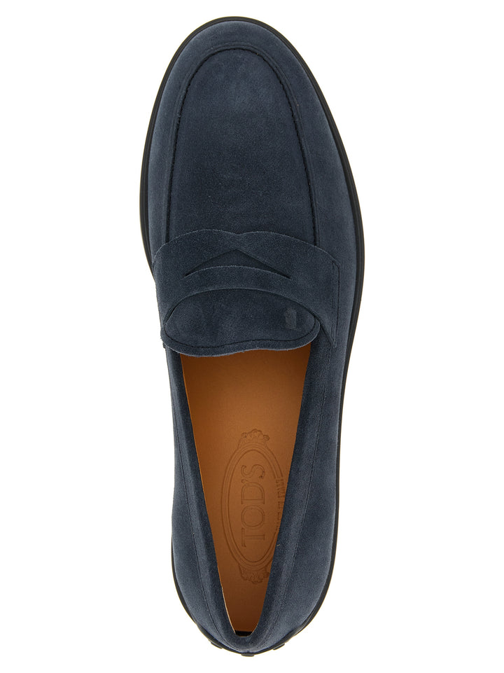 Tod'S Gomma Loafers - Blue | 529950a888c07b30653ffa44a70622c5097dc259