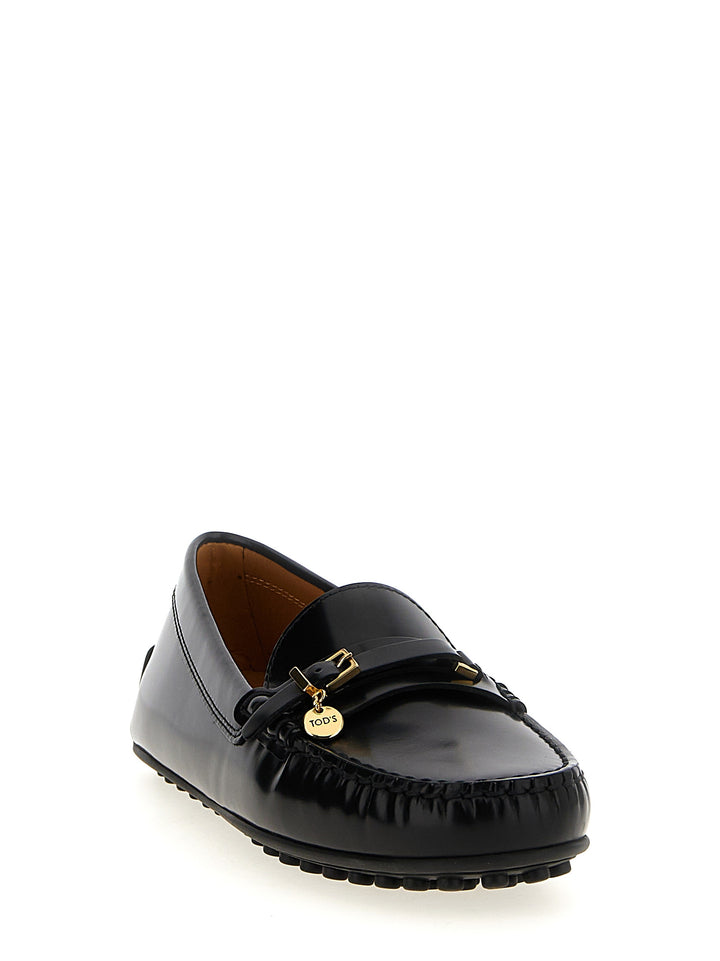 Tod'S City Gommino Loafers - Black | d30496ac93bbeb7e195b159578047517f83c5517