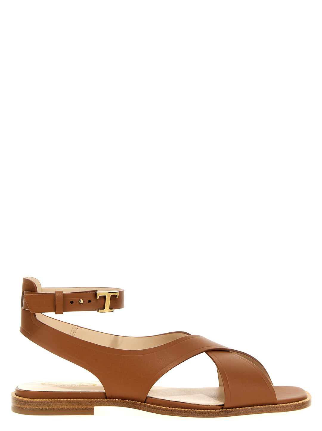 Leather Sandals Brown