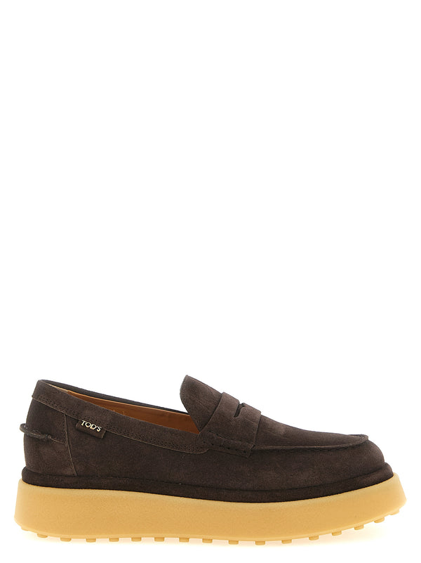 Suede Loafers Brown