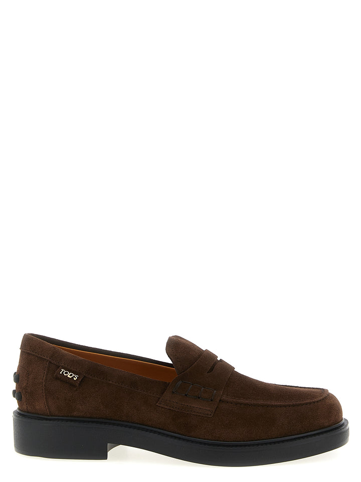 Tod'S Gomma 20l Loafers - Brown | ec82982025812f72bc02f8b0719edb5c254f4513