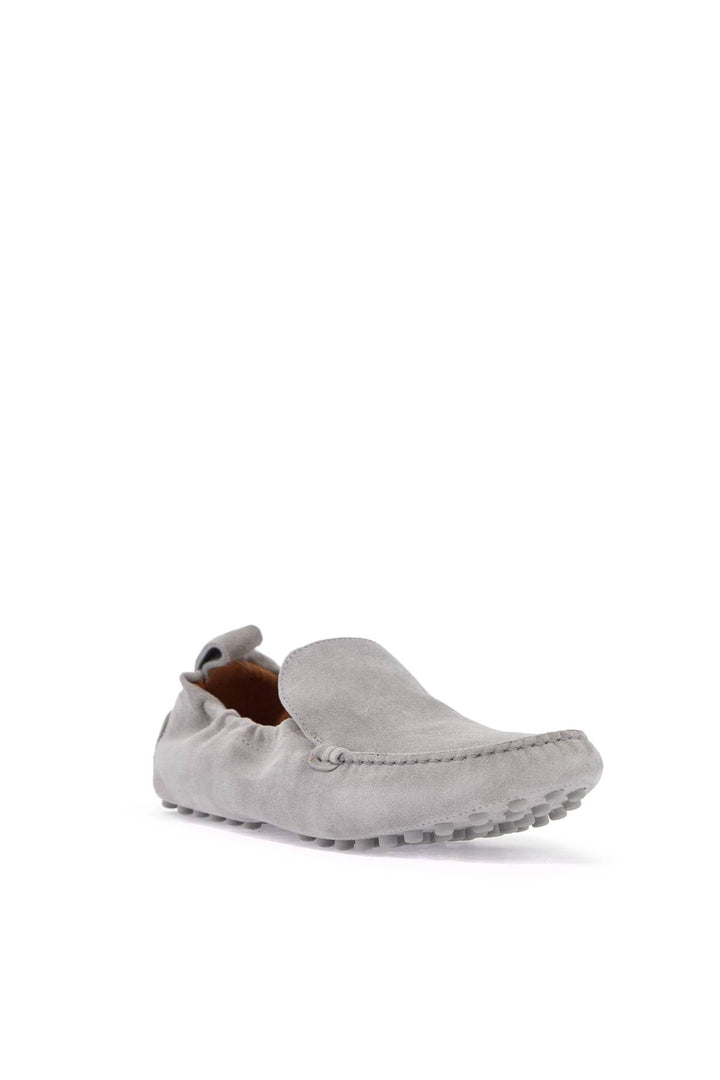 Light Gray Calfskin Women's Loafers