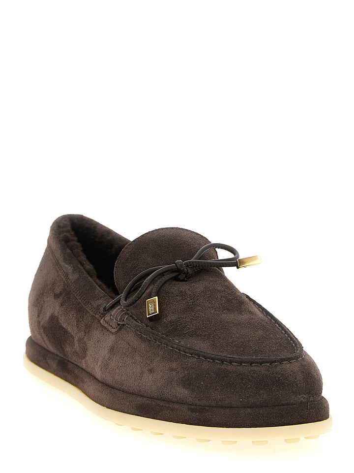 Tod'S Suede Loafers - Brown | ef67f30fe38f94803ee835ec8b14fb2065529983
