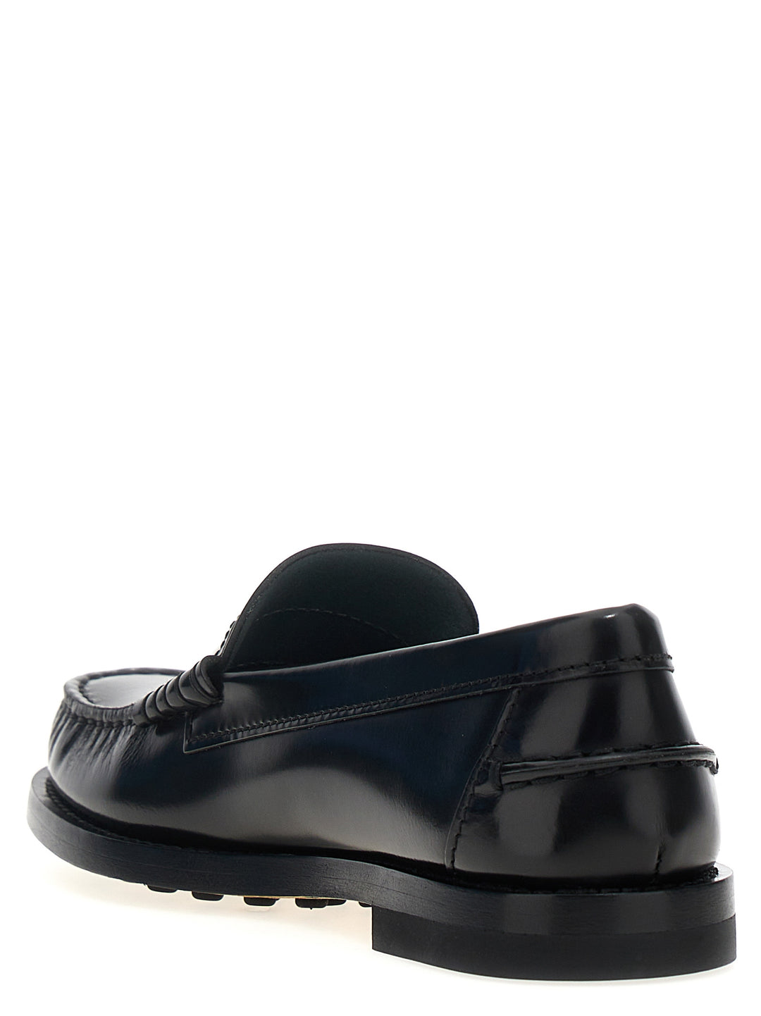 Leather Loafers Black