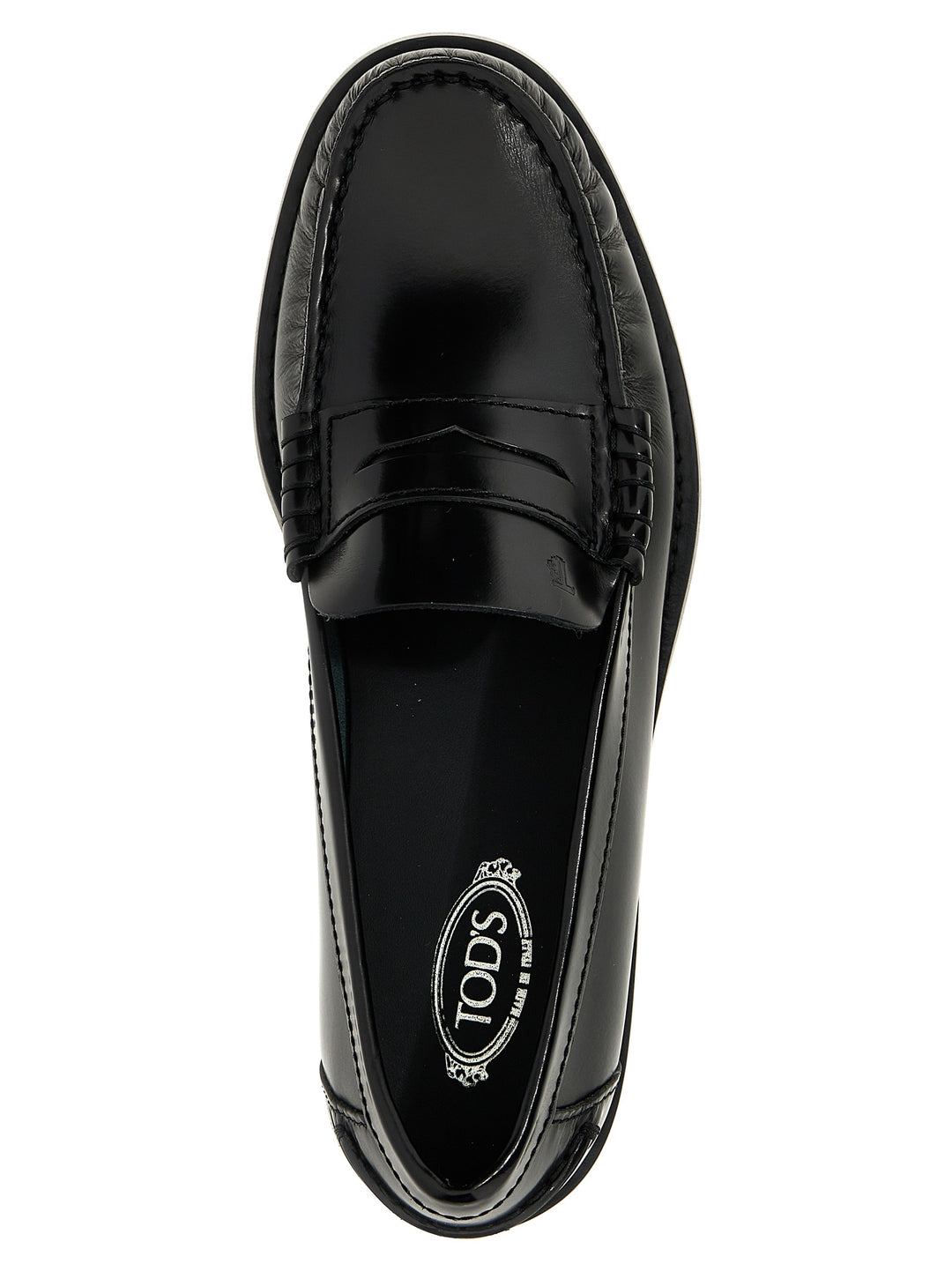 Leather Loafers Black