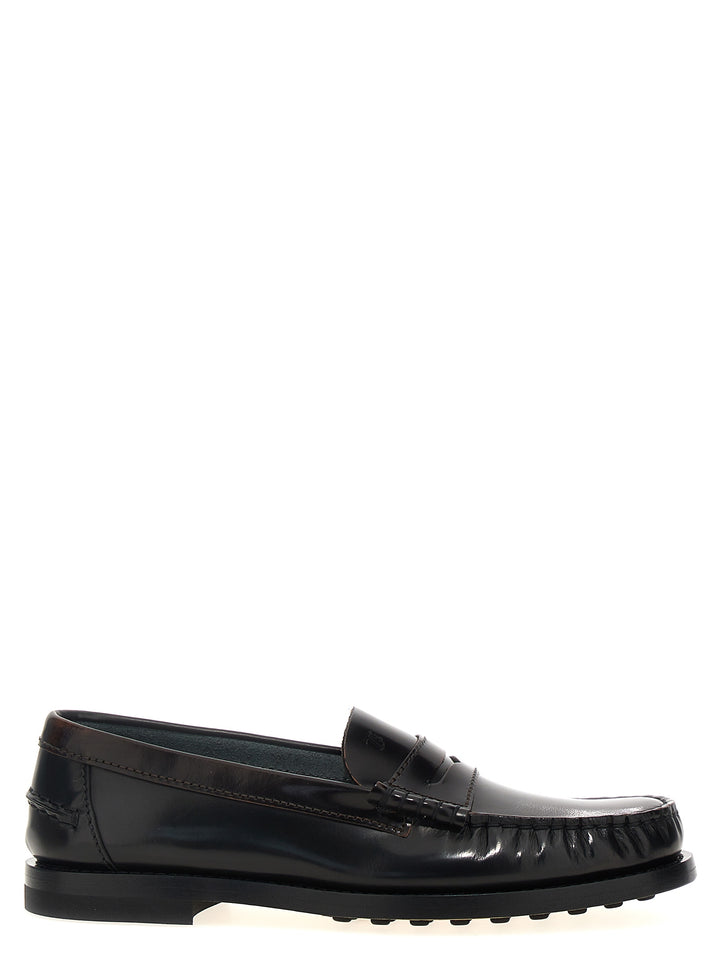 Leather Loafers Black