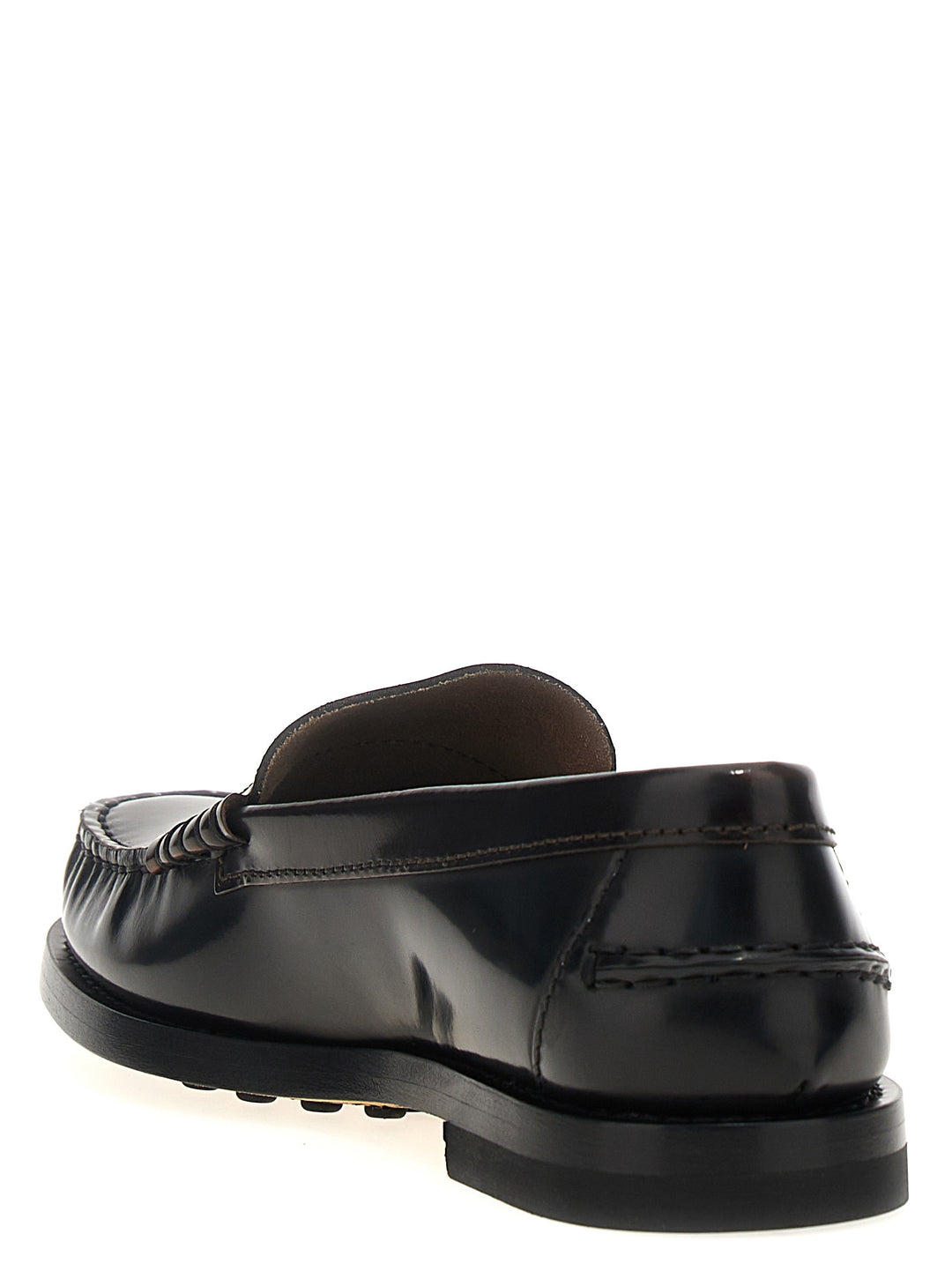 Leather Loafers Black