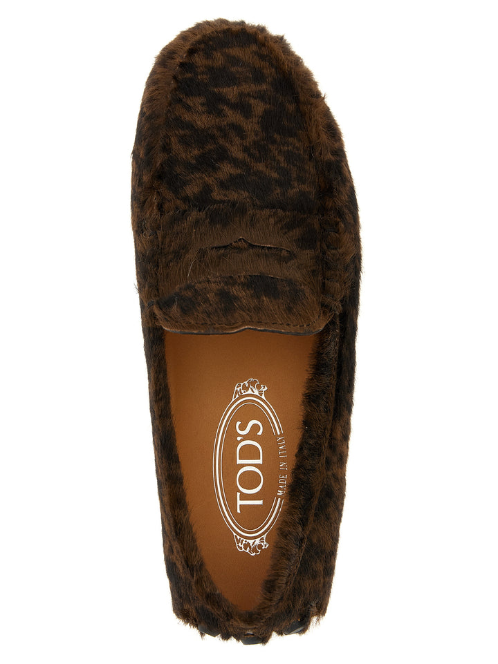 Tod'S Gommino Macro Loafers - Brown | 2eaaa48987cf9b7f6eeb3802495abdac0c296848