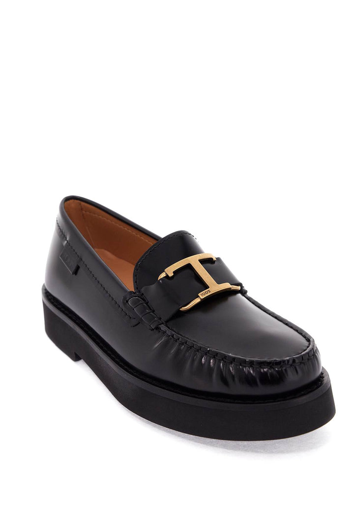 T Timeless Leather Loafers