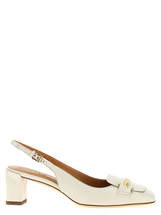 Cuoio T Pumps White
