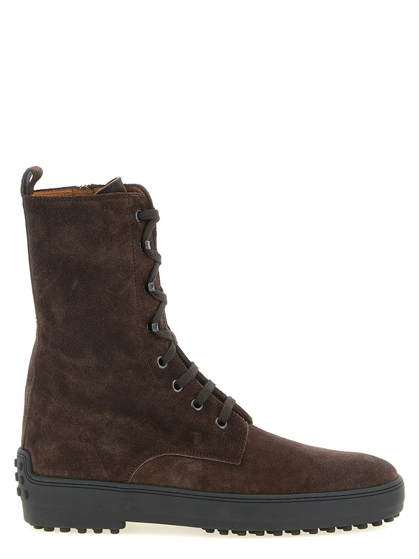 Winter Gommino Boots And Ankle Boots Brown