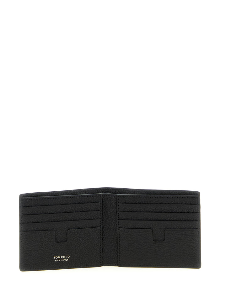 Tom Ford Logo Wallet Wallets and Card Holders - Black | 569b43b58cc776b056d7e5c727187aa278fe1bba