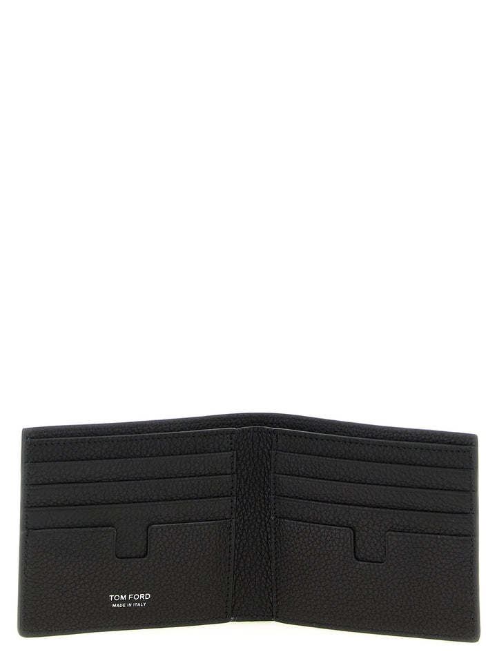 Tom Ford Logo Wallet Wallets and Card Holders - Black | f5d8a2e2f19c0c3e7a8e2ed35e4084ee87559eff