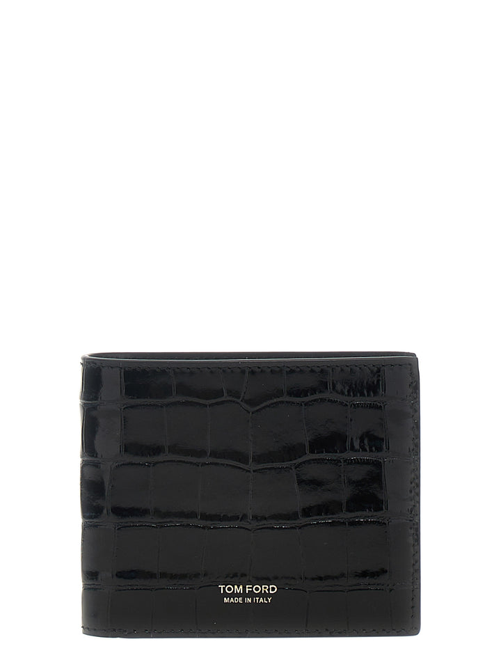 Logo Wallet Wallets, Card Holders Black