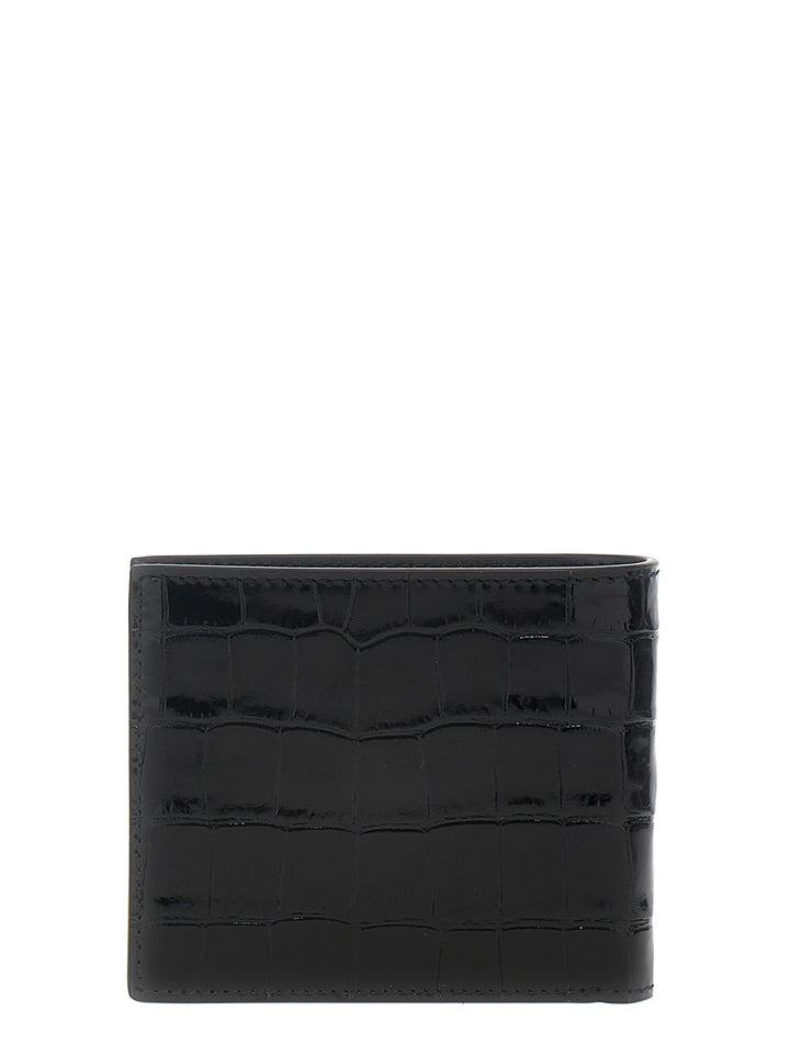 Logo Wallet Wallets, Card Holders Black