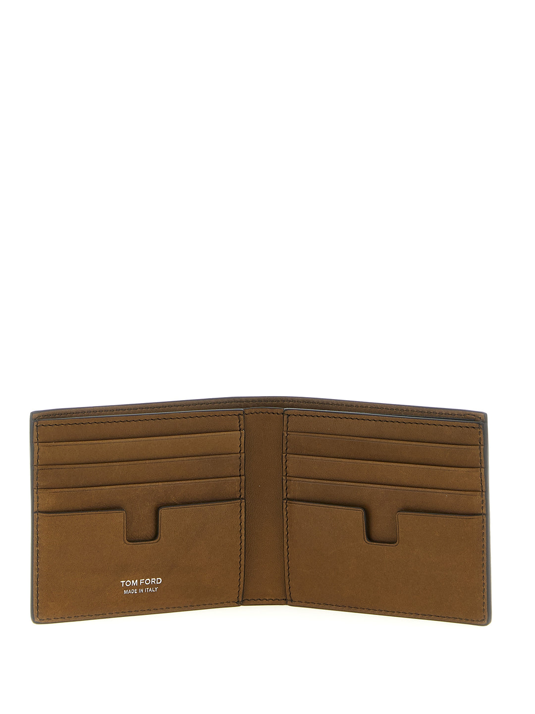 Tom Ford Nubuck Leather Wallet Wallets and Card Holders - Brown | c9a07c4633984a2109c32328a02da68d7a7902e9
