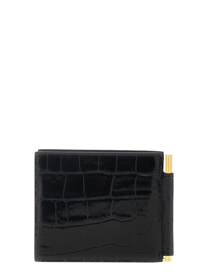 Money Clip Wallets, Card Holders Black