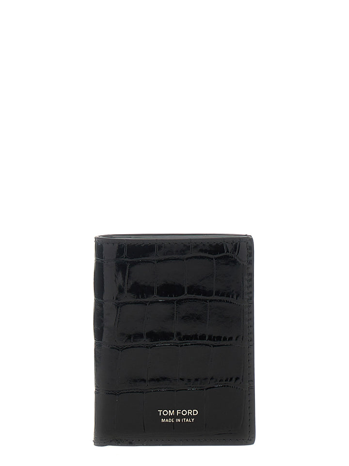 Logo Card Holder Wallets, Card Holders Black