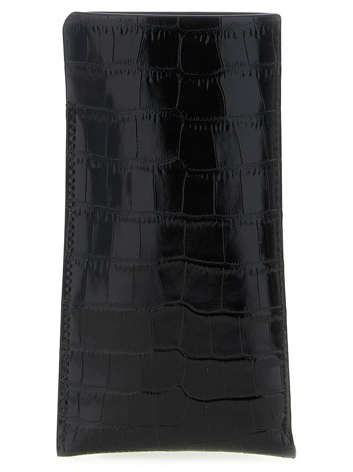 Tom Ford Leather Spectacle Case Sunglasses - Black | b42ec3389d8d68482bd21b47a3fd84bb7163ee91