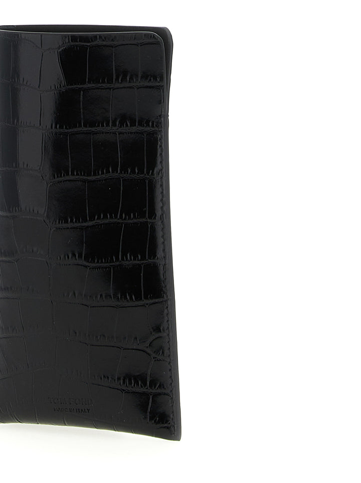 Tom Ford Leather Spectacle Case Sunglasses - Black | 80ab40071f739718cbecde1ba74aee35493213e2