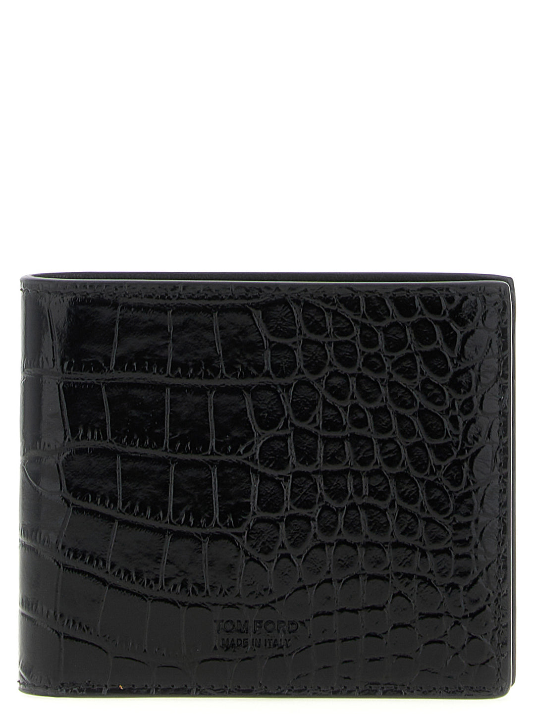 Tom Ford Crocodile Leather Wallet Wallets and Card Holders - Black | e6784d578f841e1943ab26c582108d817cc4a307