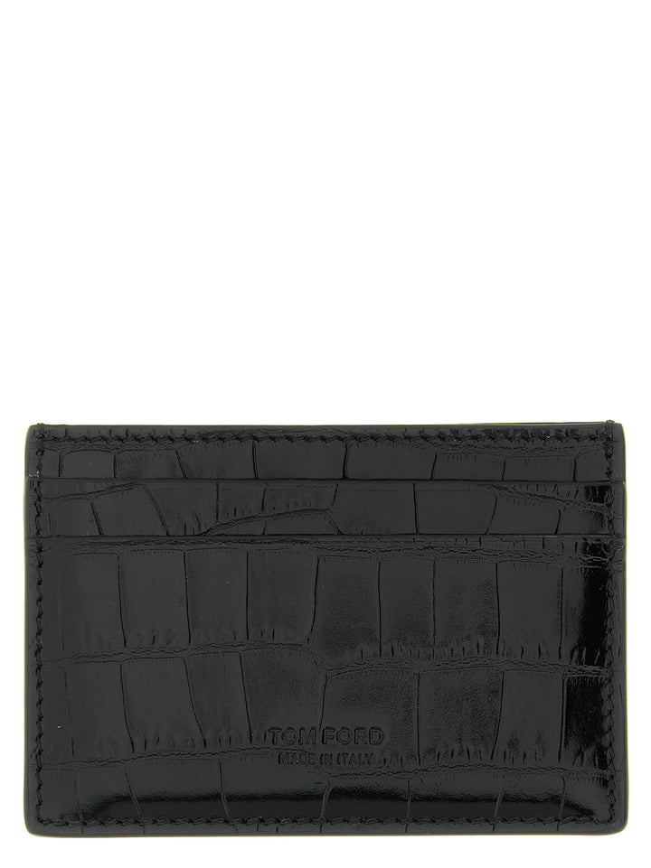 Tom Ford Exotic Line Wallets and Card Holders - Black | f7f41f5ad3457985f62bf2b635497bfeb1cf2ab1
