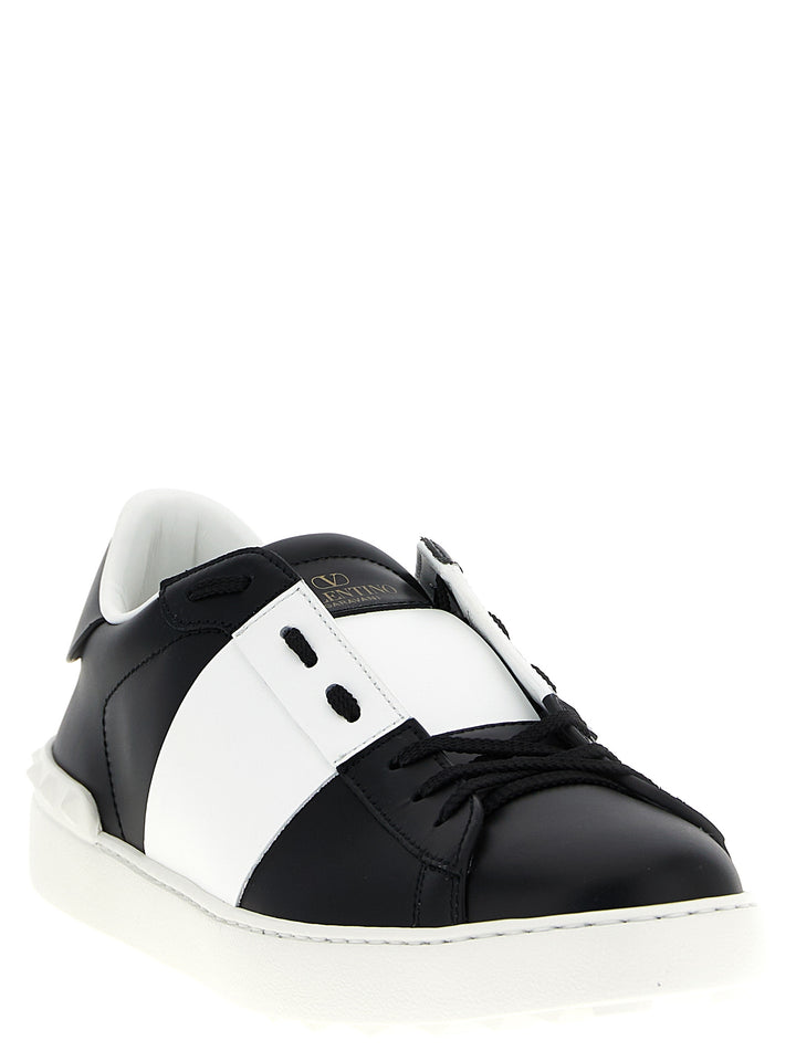 Valentino Garavani Open Sneakers - White/Black | 1a15a802fec20e38cbf7e76bd9b595c3cf3e6fa7