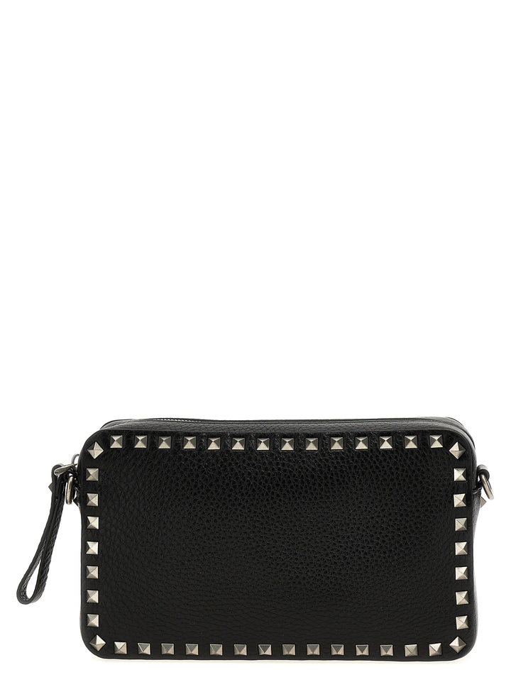 Rockstud Crossbody Bags Black