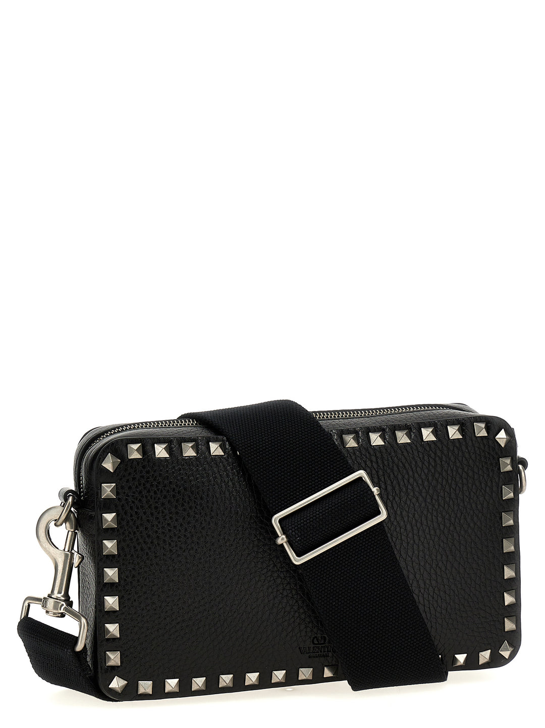 Rockstud Crossbody Bags Black