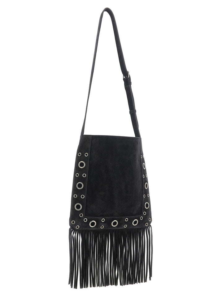 Valentino Garavani Nellcôte Shoulder Bags - Black | 31438d95f1ef3d071853e6603e4f7d4a2280dd37