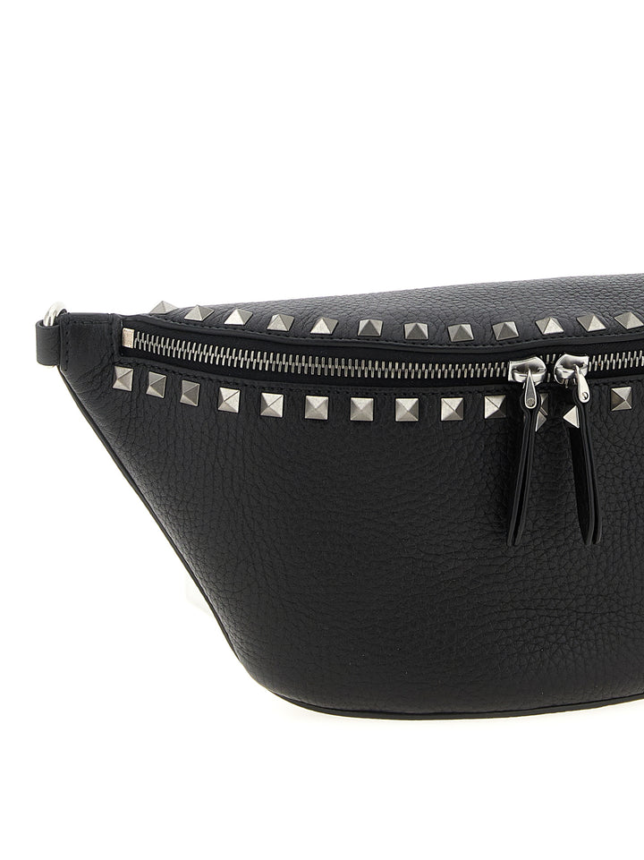 Valentino Garavani Rockstud Crossbody Bags - Black | 680f4ca6c8b27edadf0fdd90f40470fb807e7aaa