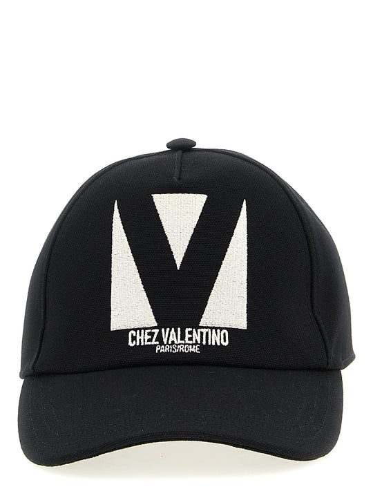 Chez Valentino Hats Black