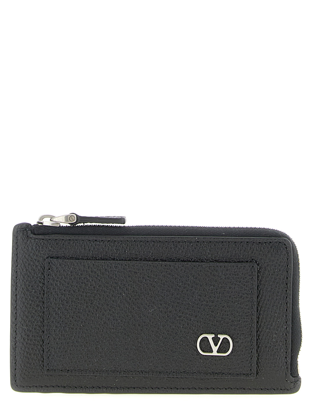 Valentino Garavani Valentino Garavani Vlogo Signature Coin Purse Wallets and Card Holders - Black | b621d4c752cbfadff0f298380d43a3bb87f700e3