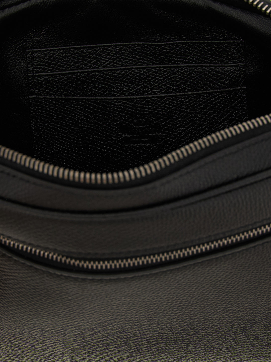 Valentino Garavani Valentino Garavani Vlogo Signature  Bag Clutch - Black | 400102c5c45e01d73950b5be000cc22e5f37f79a