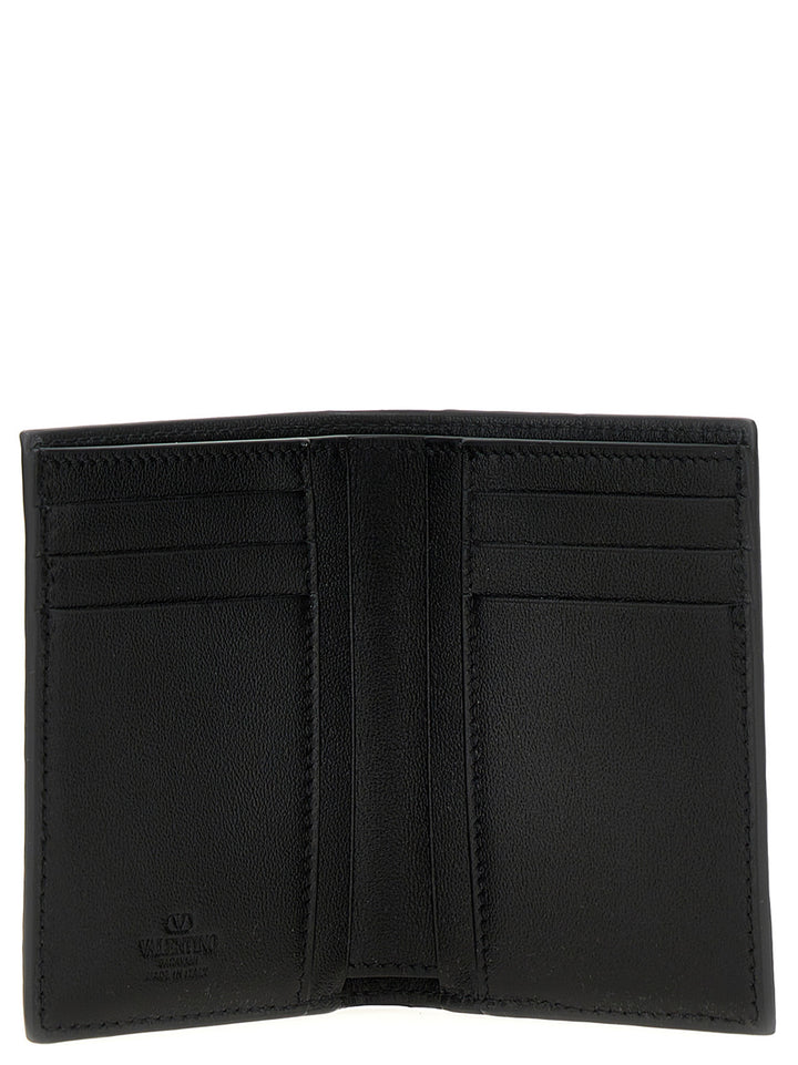 Valentino Garavani Valentino Garavani Vlogo Cardholder Wallets and Card Holders - Black | a85b71194e3f52c8835eeccbada45f414e2eb531