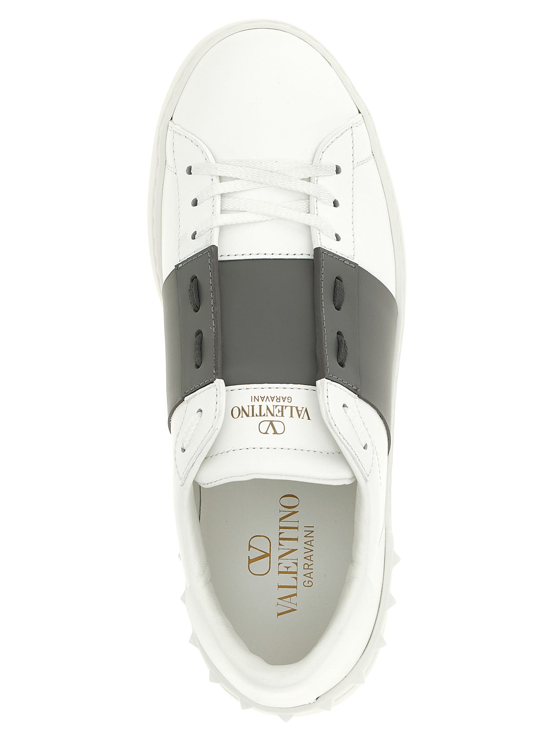 Valentino Garavani Open Sneakers - Gray | cae8a43a0b92b4e2f125a8530786eb5d6d31e6c4