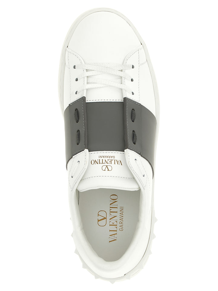 Valentino Garavani Open Sneakers - Gray | cae8a43a0b92b4e2f125a8530786eb5d6d31e6c4