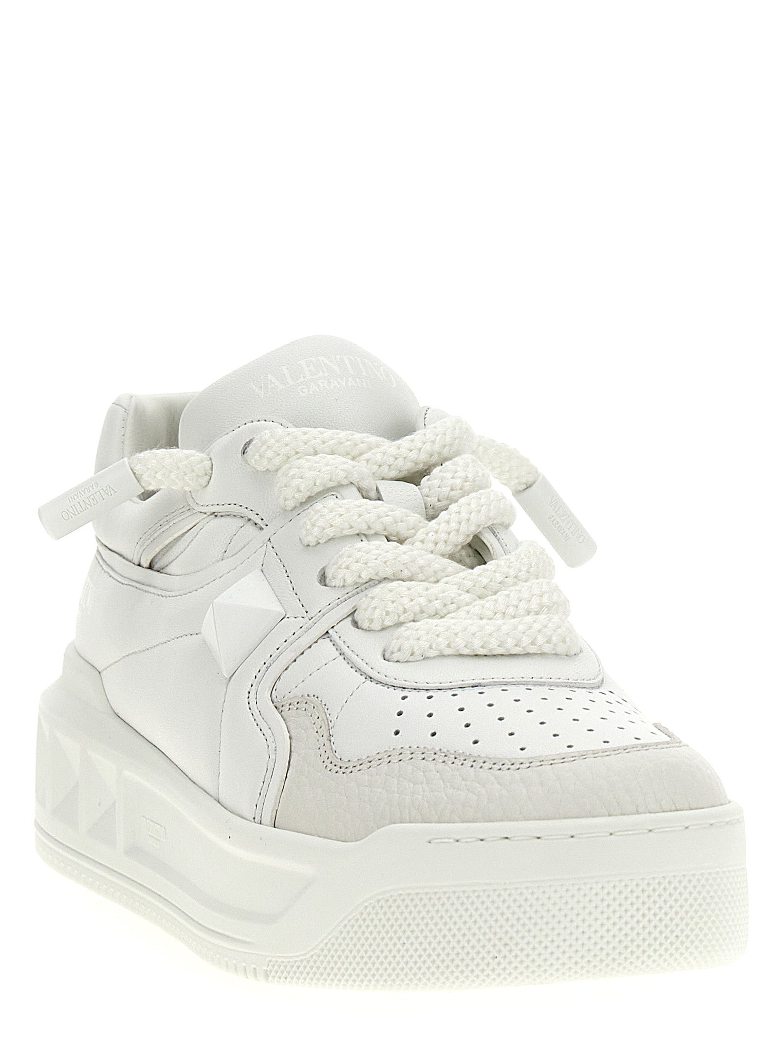 Valentino Garavani One Stud Xl Sneakers White | Wanan Luxury
