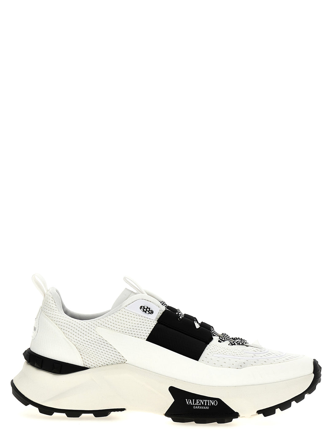 Valentino Garavani True Act Sneakers - White/Black | b6822a9f57fb6d5f2221a007939019df4a816528