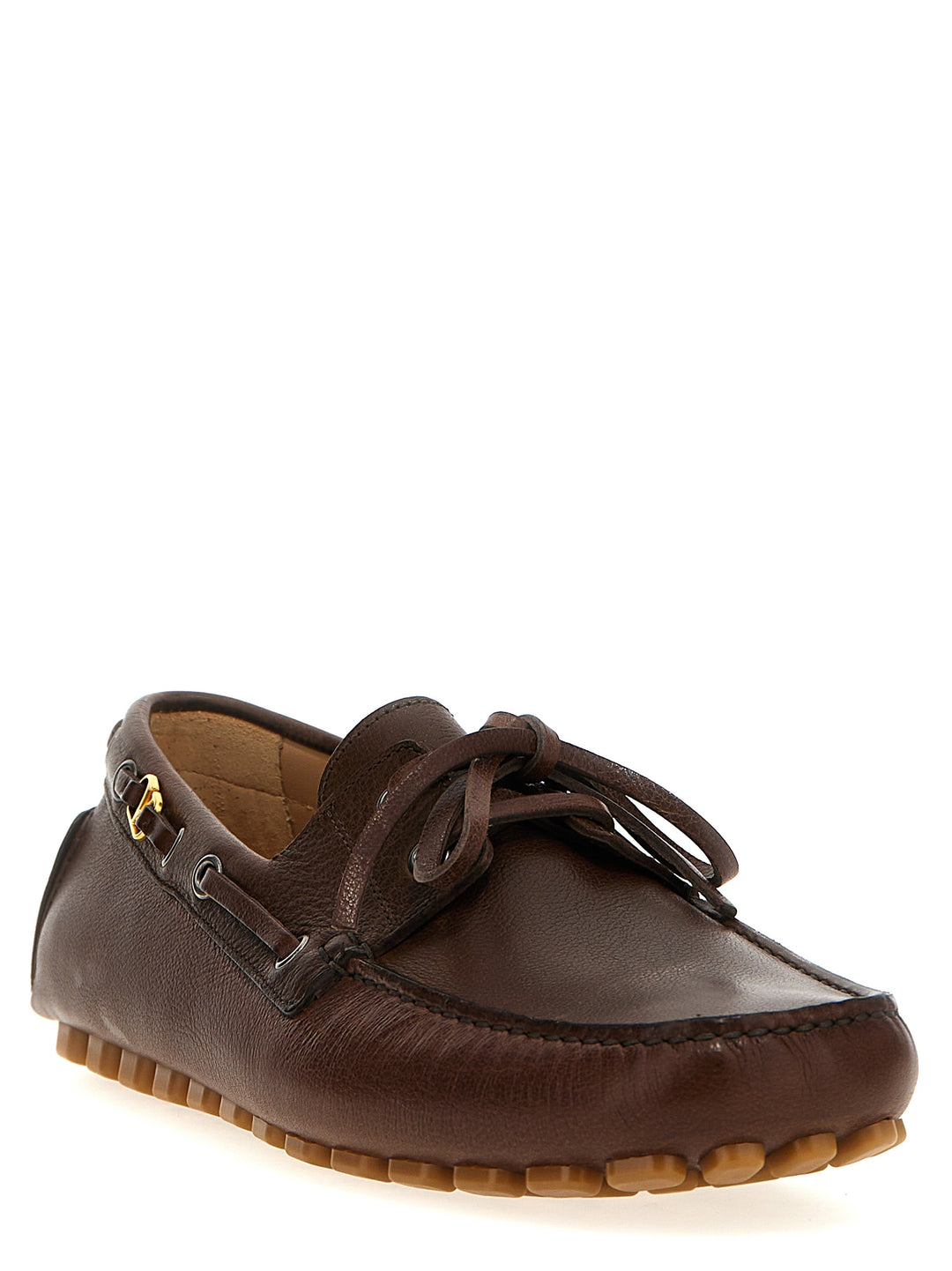 Valentino Garavani Driver Fastaway Loafers - Brown | da54d032f03d5600443b203c63cd23d5fc1e4fd6