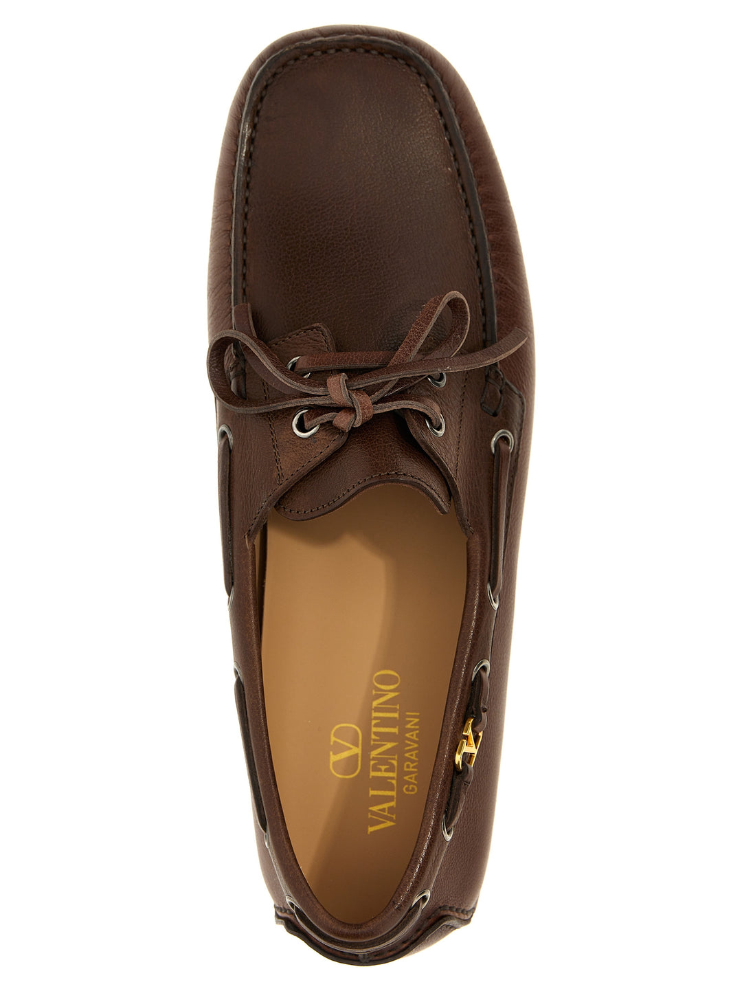 Valentino Garavani Driver Fastaway Loafers - Brown | f46684c2ee54aeecc604268ba540848490c14b46