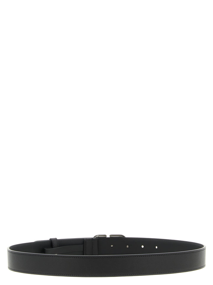 Valentino Garavani Valentino Garavani Vlogo Signature Belt Belts - Black | 1e1b9c97a366b51b4a63cd6e2a3e81219ae7e7e9