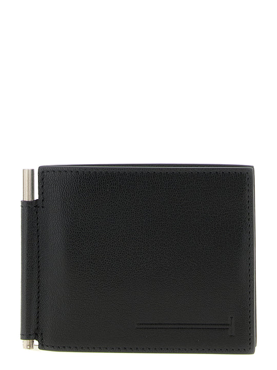 T-Line Wallets And Card Holders Black