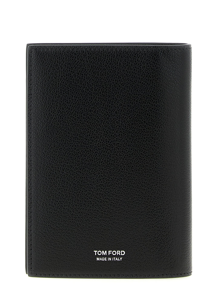Tom Ford T Line Wallets and Card Holders - Black | fdf798b6889c2c1b32ee444a197b8f08c285e702