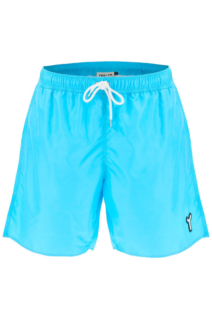 Drawstring Swim Trunks