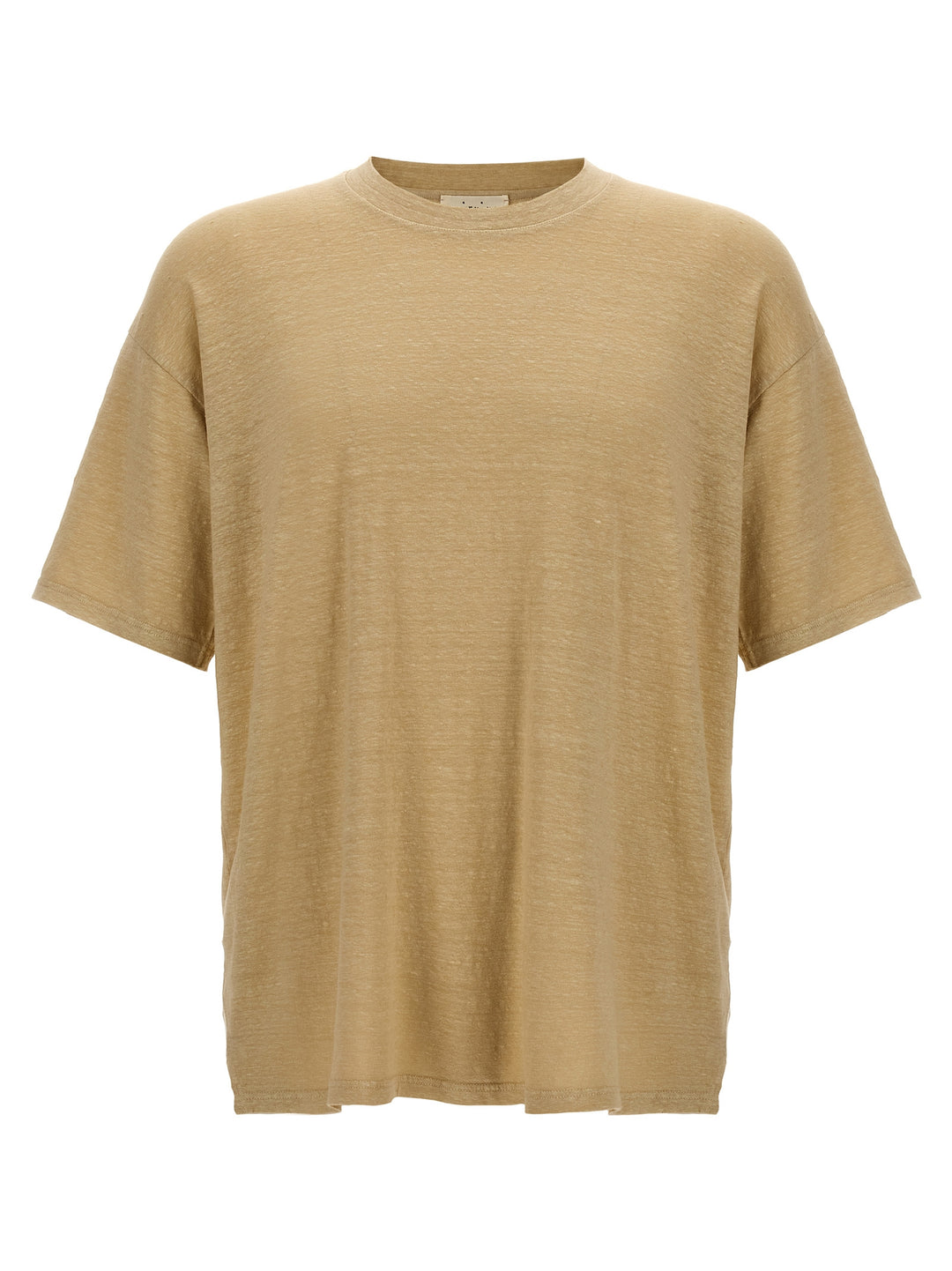 Linen T-Shirt Beige