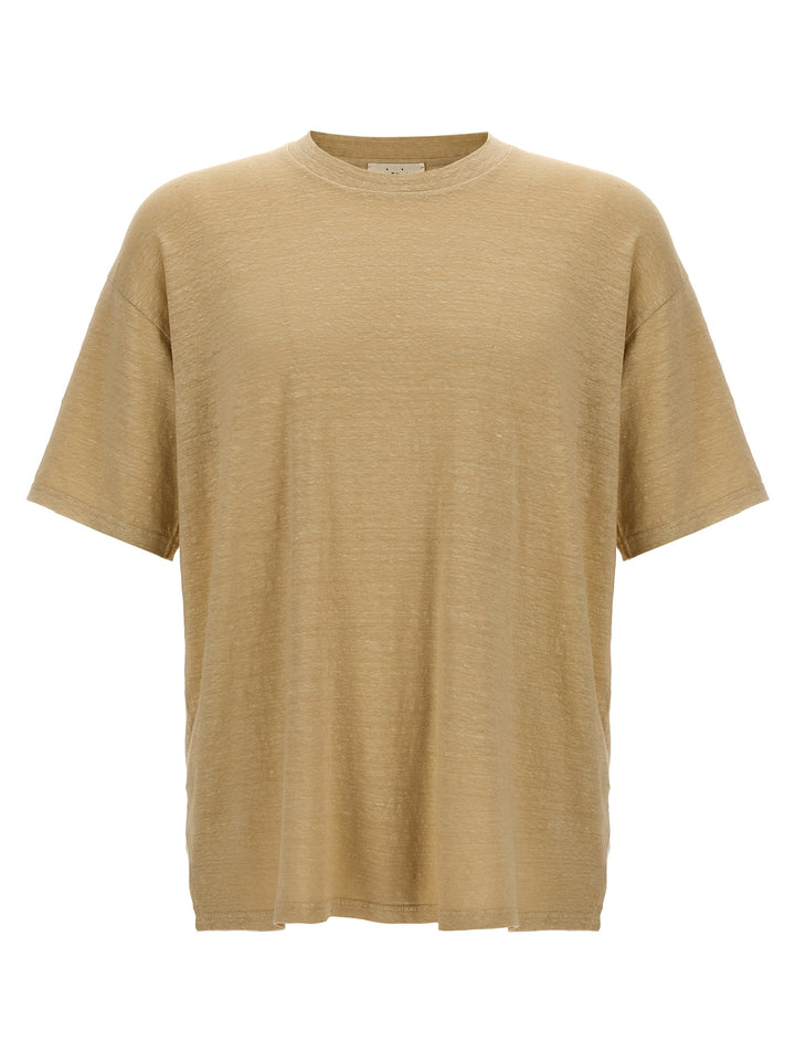 Linen T-Shirt Beige