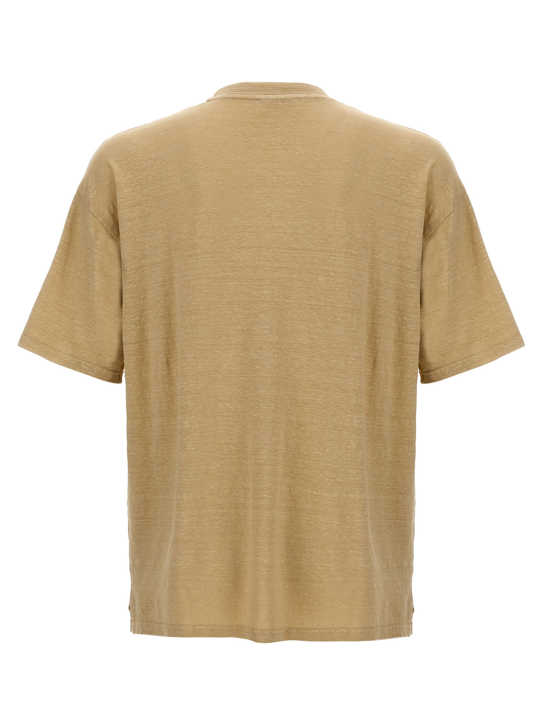 Linen T-Shirt Beige