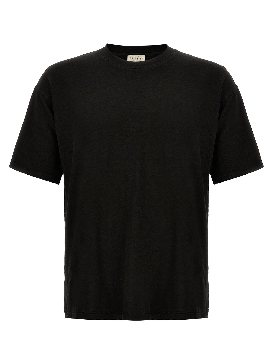 Linen T-Shirt Black